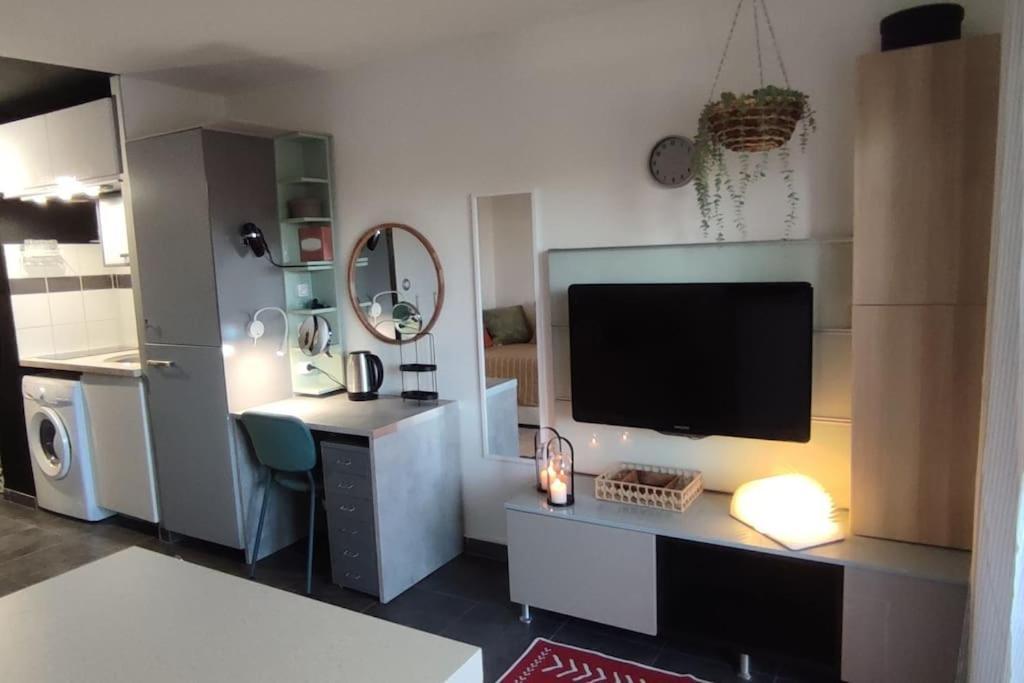 Caducee Studio Climatise Balcon Ensoleille Parking Nord Montpellier Grabels Ngoại thất bức ảnh